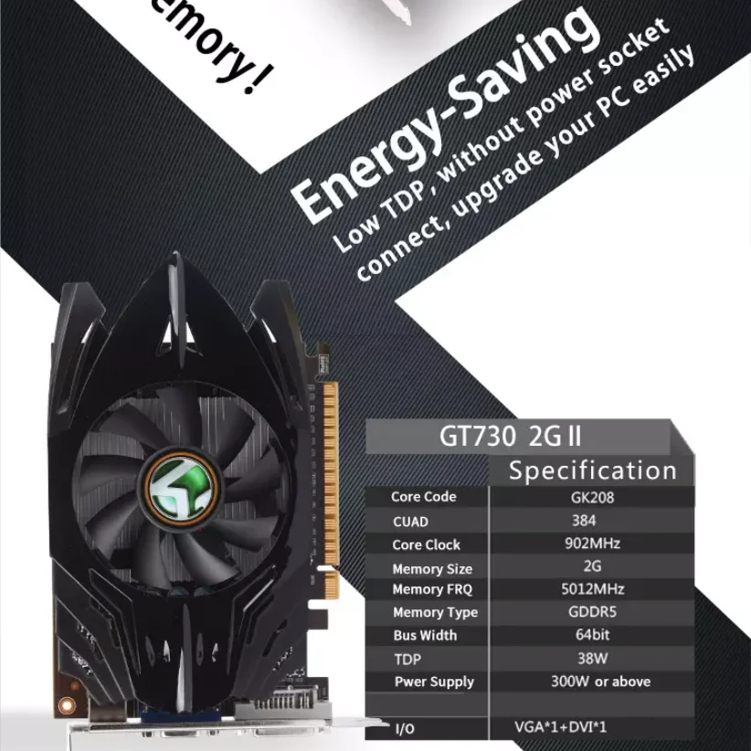 Игровая видеокарта MAXSUN NVIDIA GT 730 трансформаторы 2 ГБ/4 ГБ GDDR3/GDDR5 VGA + DVI для ПК игровая