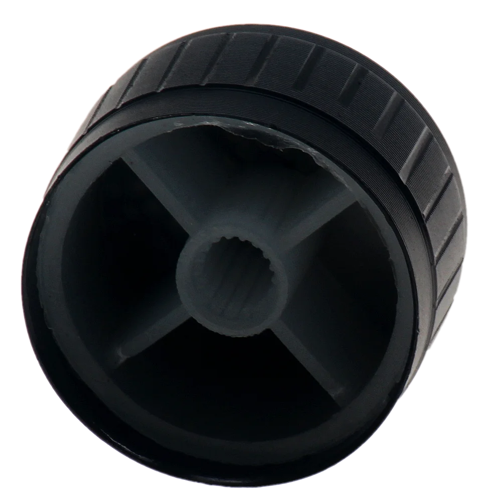 Черные поворотные ручки энкодера ручка управления громкостью потенциометр 6 мм