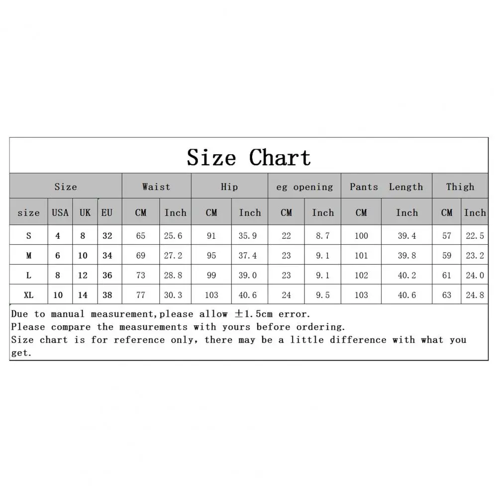 

Casual Women High Waist Button Wide Leg Trousers Pockets Solid Color Pants Jeans