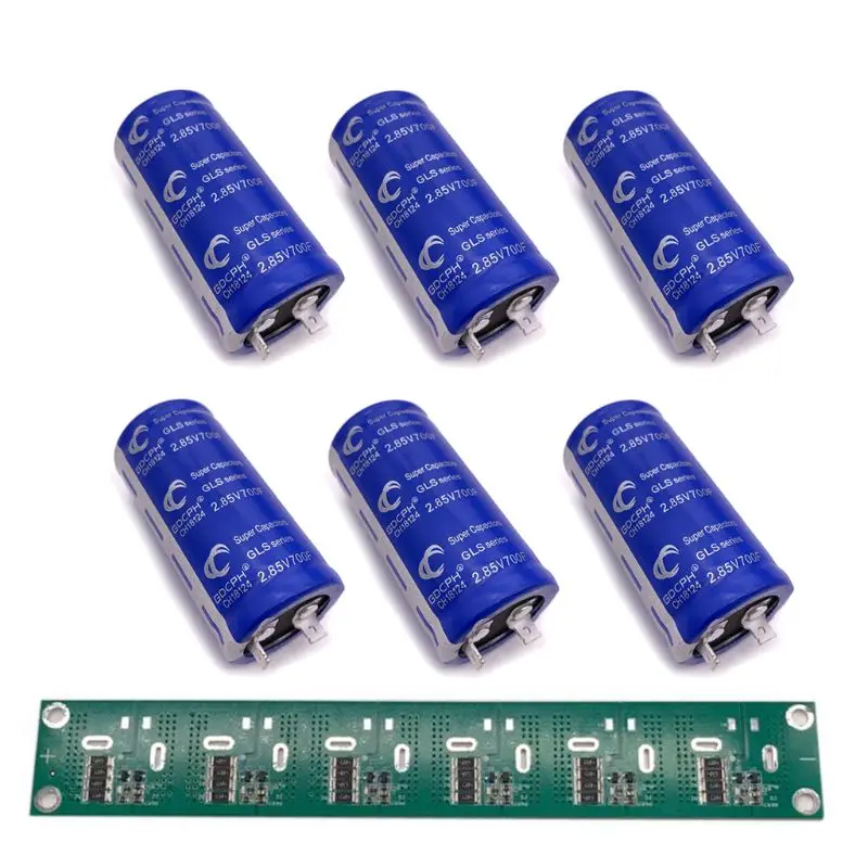 Super Farad Capacitor 2.85V 700F High Frequency Low ESR Flat Feet Single New | Электроника