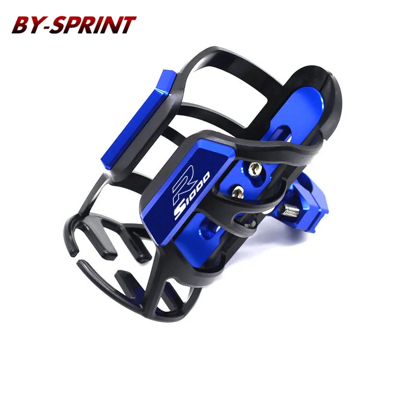 Satılık Motosiklet şişe Braketi BMW S1000R S1000RR S1000XR S1000 R/RR/XR Içecek Içecek Tutucu Su Bardak Tutucu Standı Evrensel