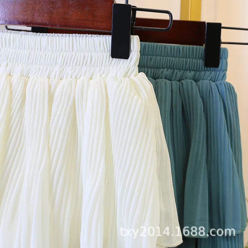 Детская одежда юбка для девочек Новинка Весна 2020 многослойная торт принцессы