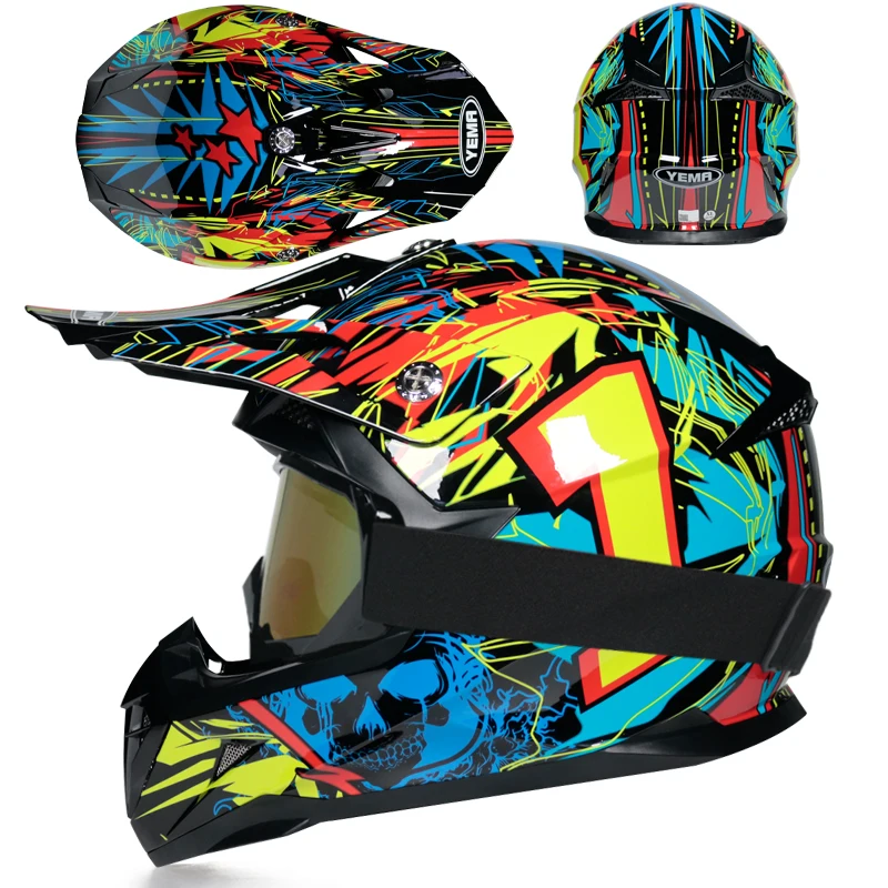 Мотоциклетный шлем полноразмерный летний четыре сезона мотоциклетный беговые
