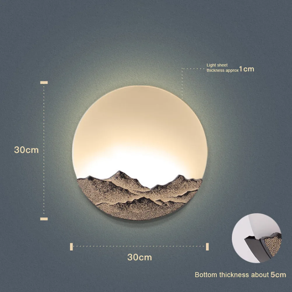 Популярный Простой настенный светильник для спальни прикроватный офисный