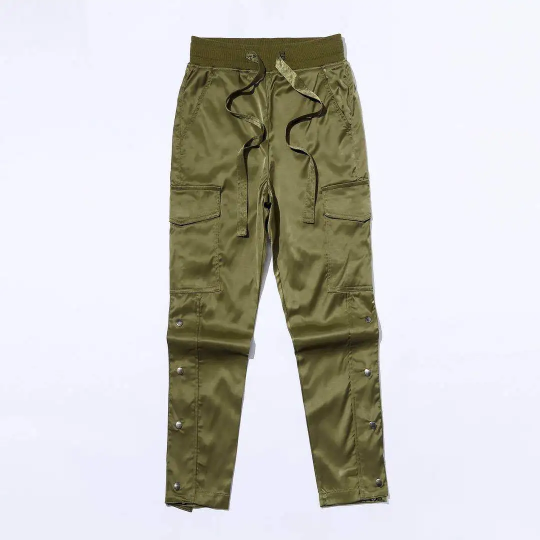 

Fog Season pants ins wind outside zipper button casual pants