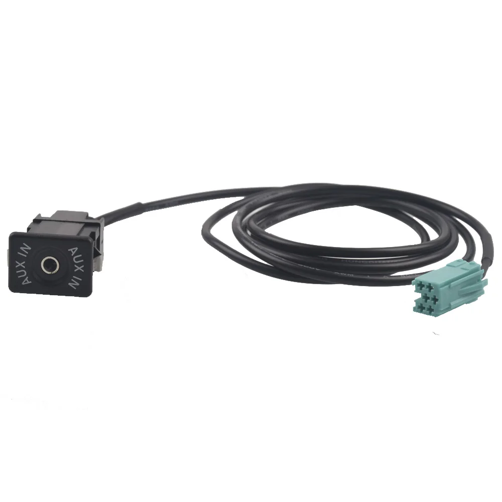 6 контактный Aux аудио кабель разъем интерфейс адаптер для Renault Clio Megane Espace Kangoo