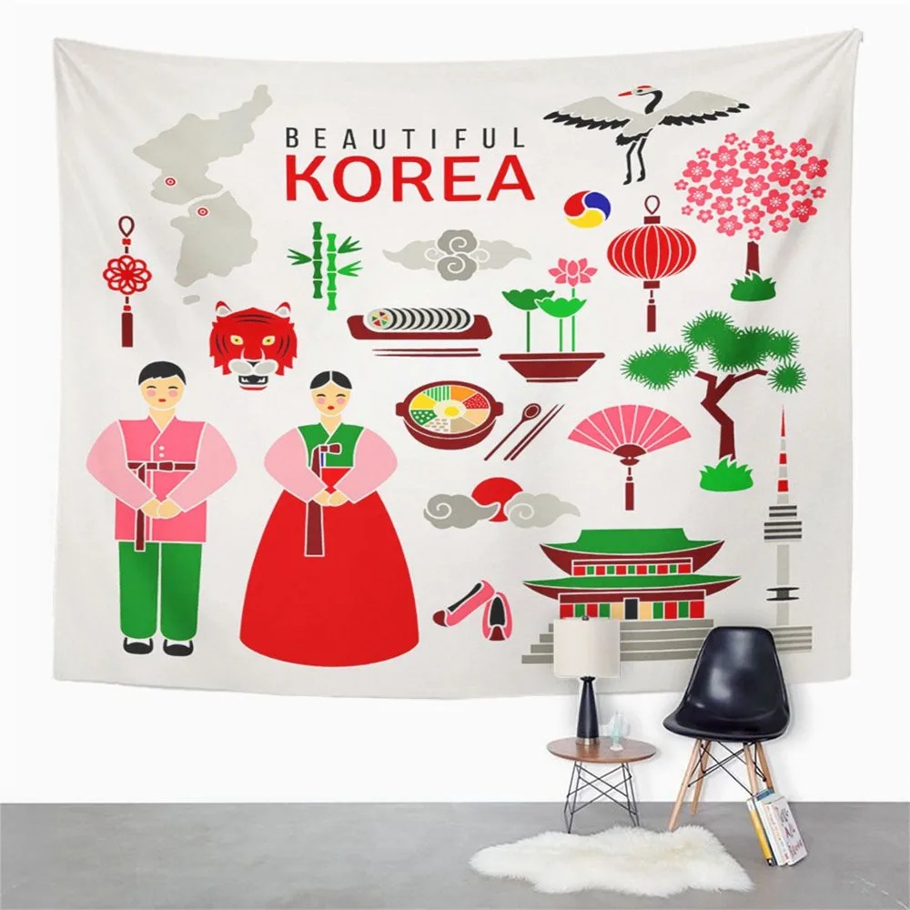 Фруктовый гобелен с желтыми лимонами и зелеными листьями Декор для дома