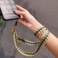 vintage gold wire lanyard for id card keychain usb badge keychain with rope diy lasso lanyard mobile phone neckband lanyard