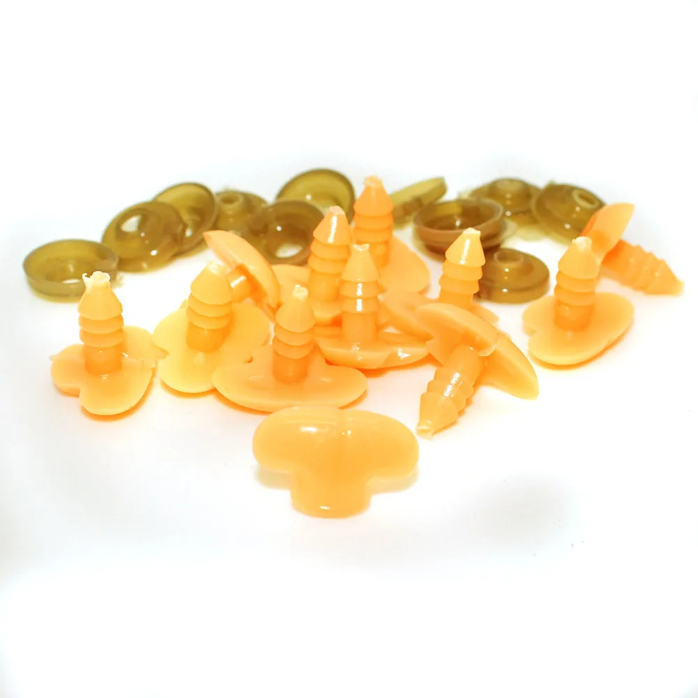 

100pcs plastic safety toy nose &soft washer for Fox diy Puppy Bear Animal Puppet plush doll Amigurumi accessories 11x18mm