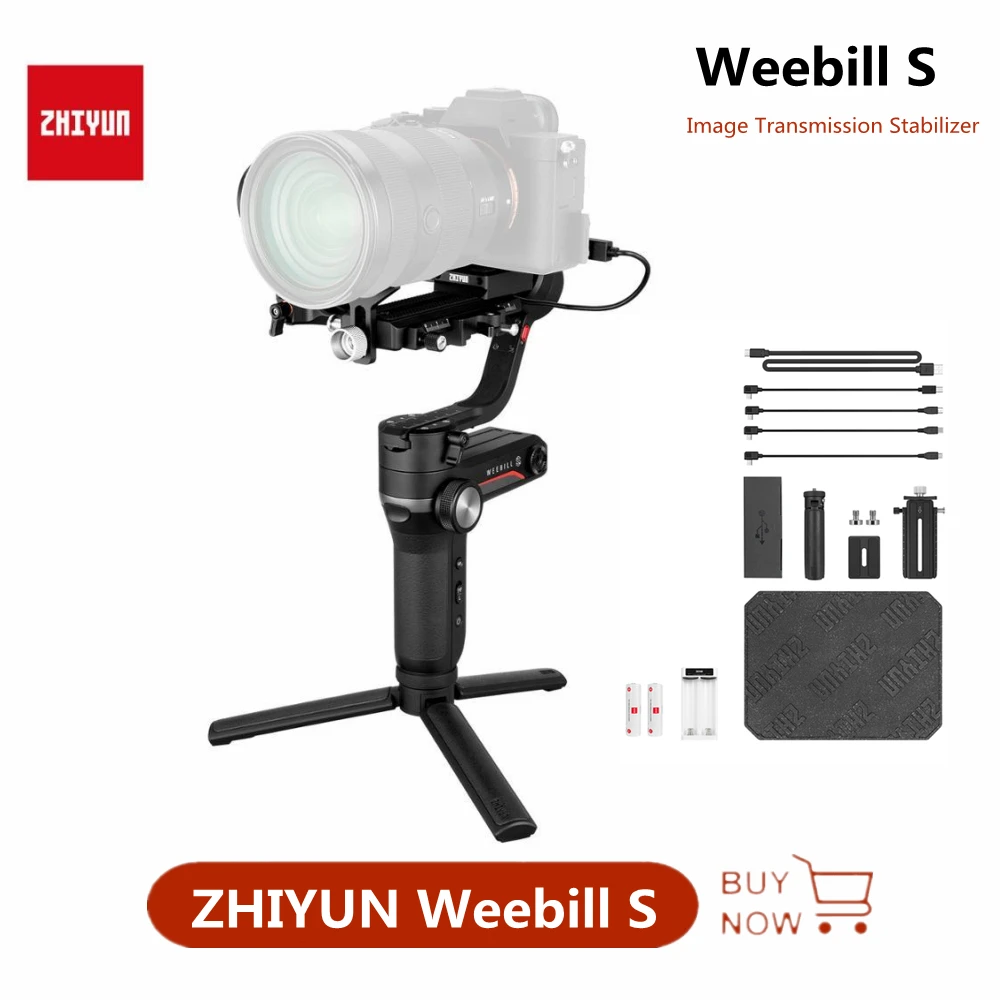 3-осевой стабилизатор передачи изображения ZHIYUN Weebill S для беззеркальной камеры с