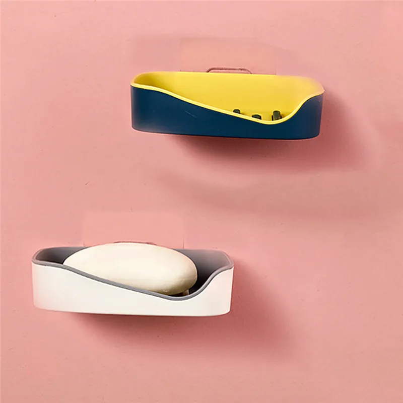 Мыльница с регулируемой направляющей для душа мыльницы гладким дном держатель