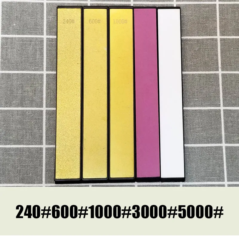 diamond sharpening 120 3000 8000 10000 grit golden stone fine grinding polishing knife sharpener - Цвет: 3D and 2F