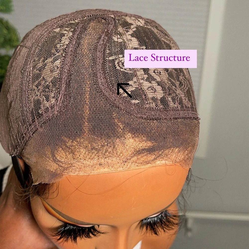 Парик короткий с короткой стрижкой Боба Пикси розового цвета 13x1 парик на сетке