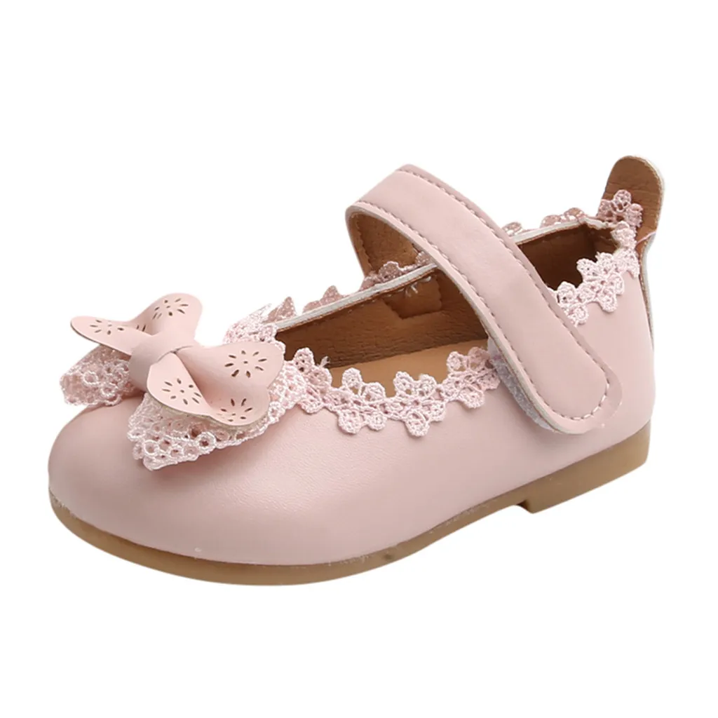 Сандалии для маленьких девочек одежда малышей однотонные туфли из искусственной