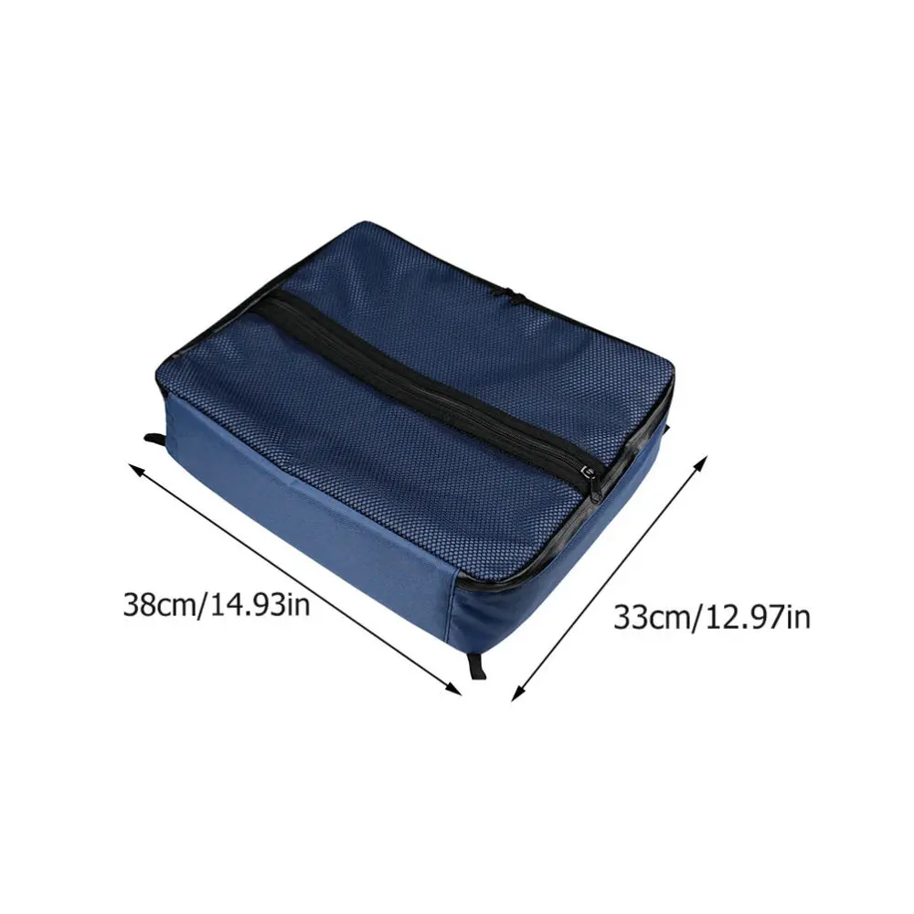 

1pc Cooler Bag Storage Bag Mesh Pocket Deck Cooler Bag Practical Bag (Blue)