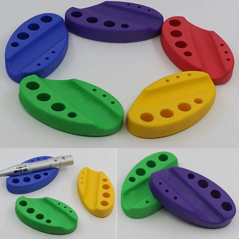 Новый Овальный силиконовый держатель для инструментов татуировки подставка