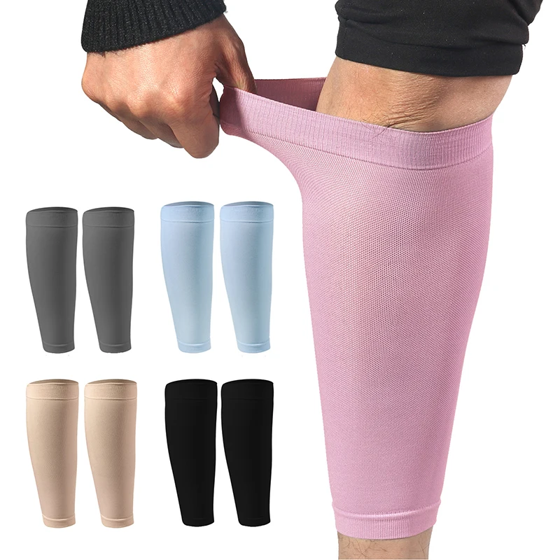 

Calf Shin Protection Compression Leg Sleeve Calf Sleeve For Thin Legs Shin Guards Kids Women For Football Basketball Bike