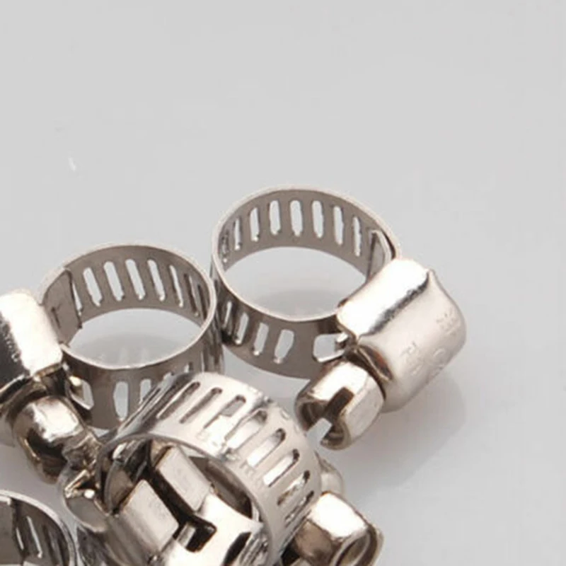 

Silver Clips Accessories Stainless Steel Drive Clamps Replacement 1/2"-3/4"
