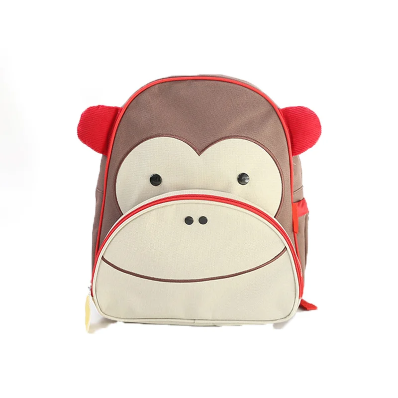 Children Backpack Animals Design Girl Boys Backpack Toddler Kids School Bag Kindergarten Cartoon Rabbit Butterfly lion print Bag
