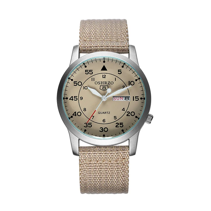 

New Pilot 1963 Men's Watch Quartz Canvas Belt Military Aviation Men Watches Retro Creative Unique Fashion Military Male Watch