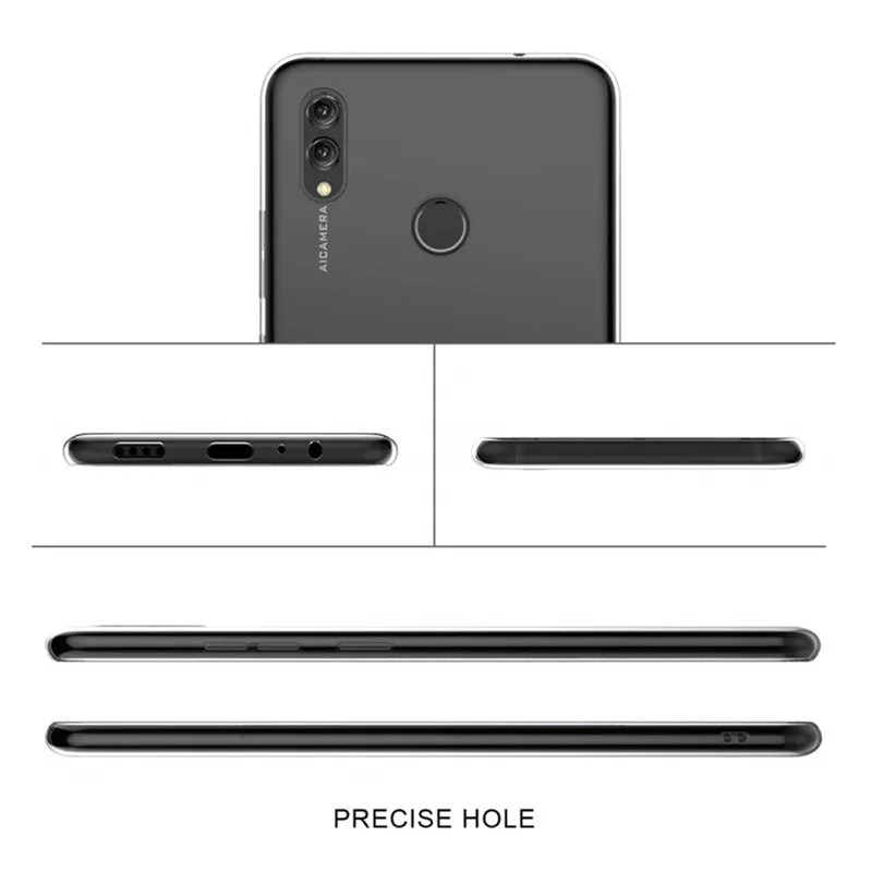 Роскошный чехол для huawei Honor 8X Capinhas ультра тонкий мягкий силиконовый из ТПУ 7X BND-L21