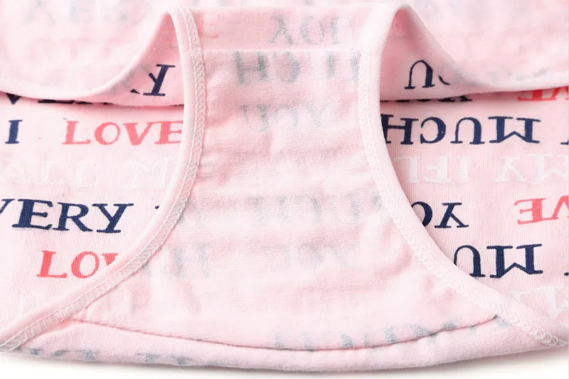 Трусики женские х/б бесшовные в полоску 3 шт./лот|Женские трусики| |