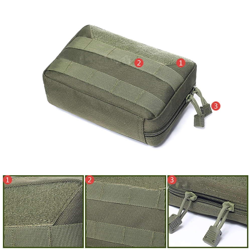 

Box for Fishing Pocket Organizer Edc Pouch Military Belt Pouch Waterproof Hunting Pack Tool Small Army Utility Bags for Outdoor