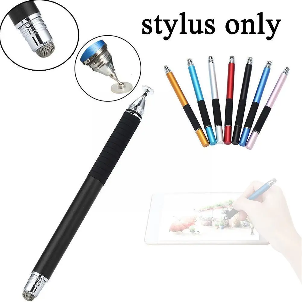 

Cloth And Disc 2 In 1 Screen Capacitive Pen Stylus Pen For Phone Tablet Pencil T6n4