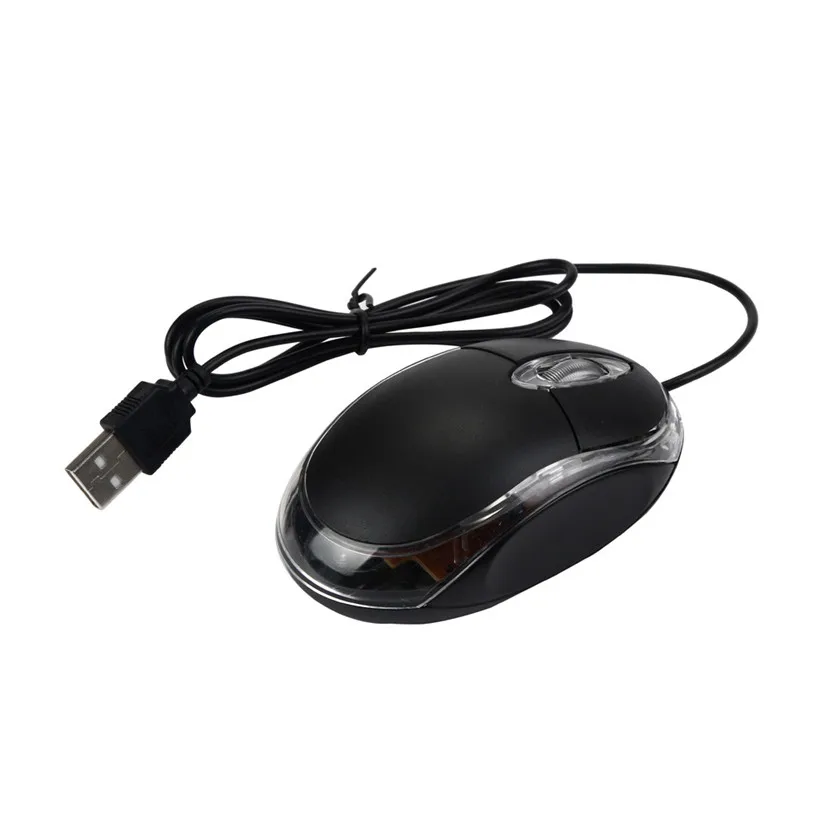 Мышь Компьютерная Проводная оптическая игровая 1200 DPI 912 для ПК и ноутбука Прямая