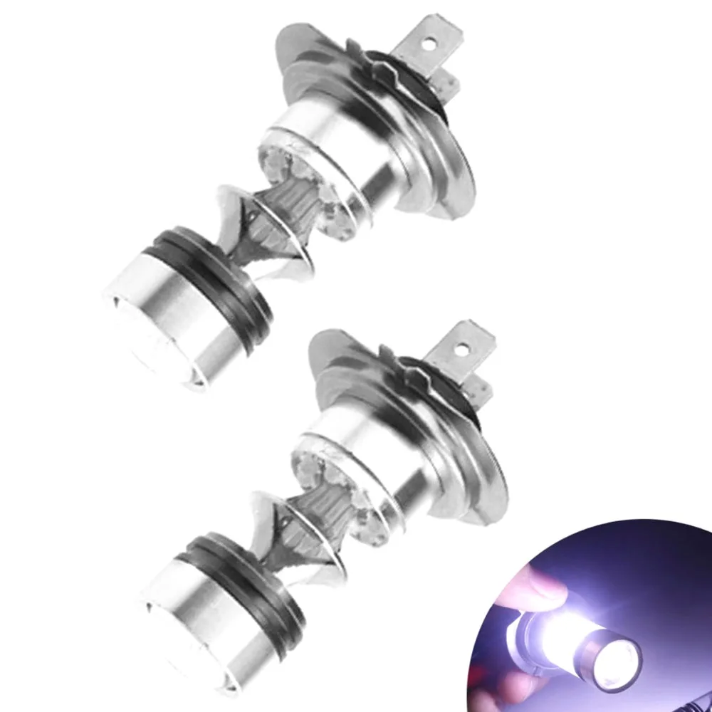 

2pcs Car Head Light Bulb Super Bright LED Fog Tail Light Car LED Lights Bulbs 6000K White 100W 12V 1800LM 360 Degree Lighting