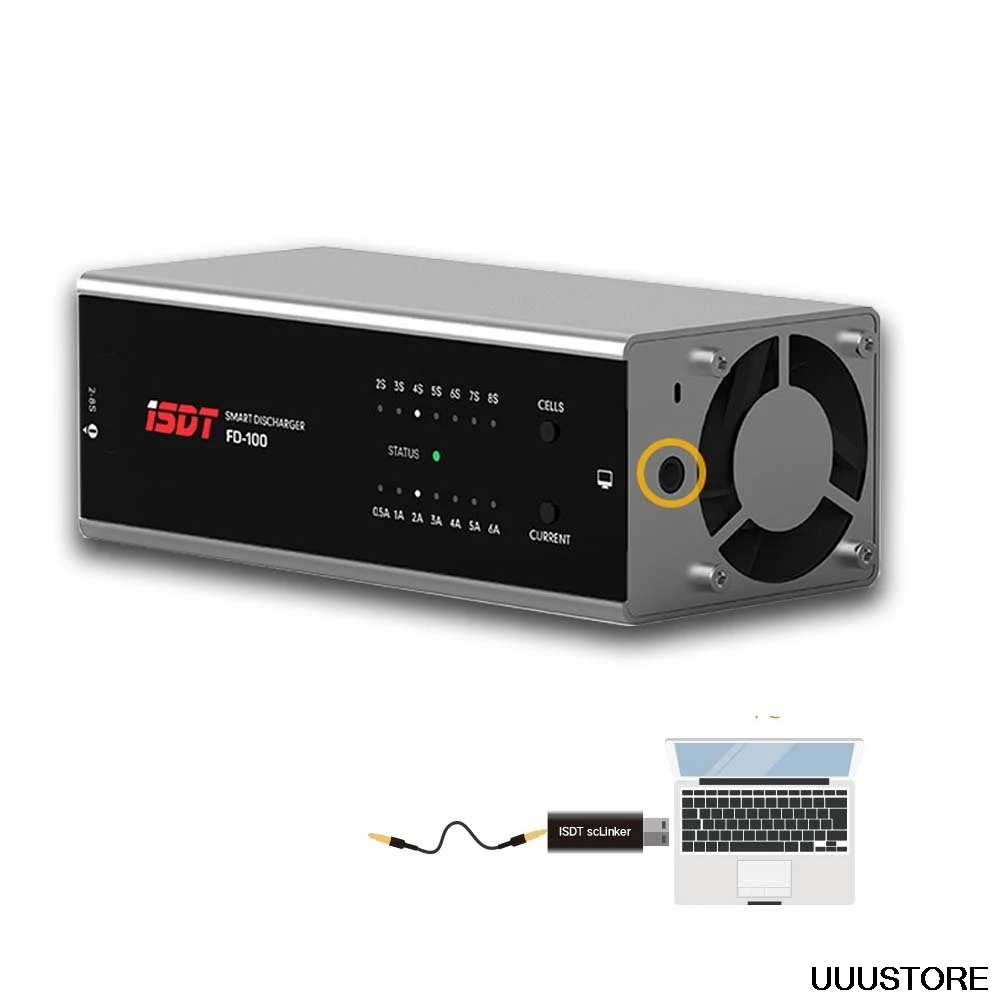 Зарядное устройство ISDT FD 100 80 Вт 6A для 2S 8S Lipo батарей радиоуправляемых моделей