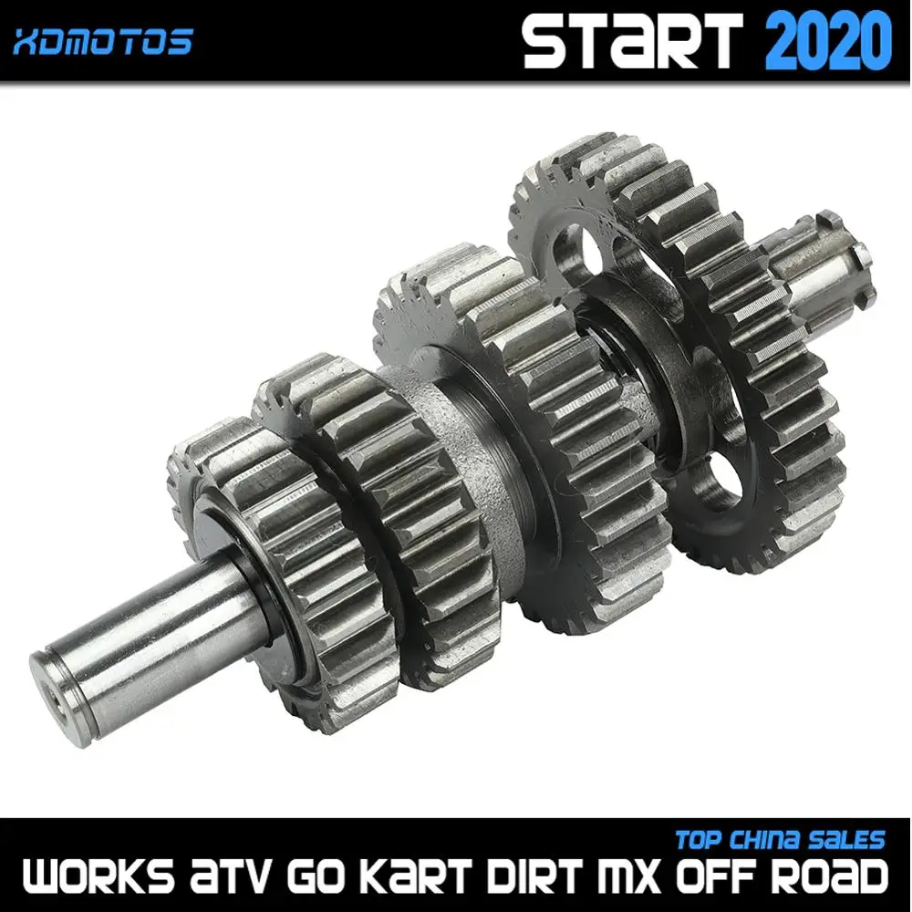 LF150cc Коробка передач двигателя счетчик вала комплект для Lifan 150 150cc 1P56FMJ