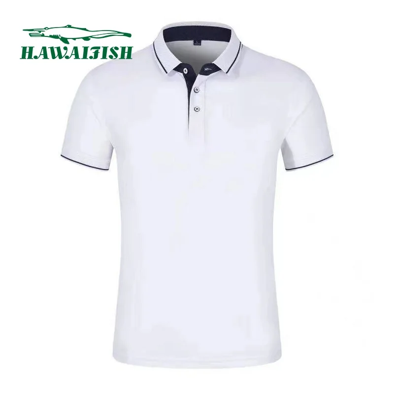 Мужские хлопковые футболки-поло для 2021 натуральный хлопок Молодежные