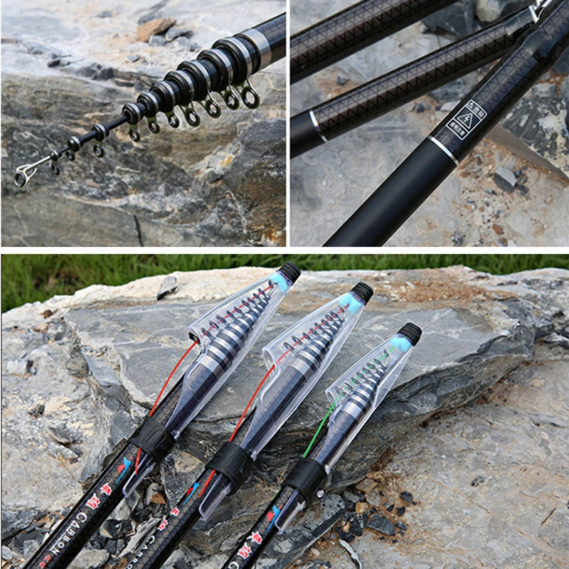 Телескопическая карбоновая удочка для дальнего заброса 2 7 м 3 6 4 5 | Удочки