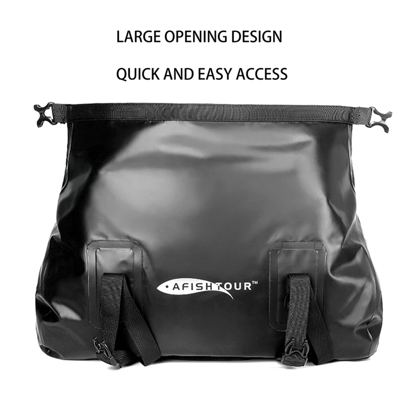 

AFISHTOUR Multifunctional Waterproof Bag Bike Bag Rear Shelf Swimming Fitness Beach Bag Outdoor Travel Bag