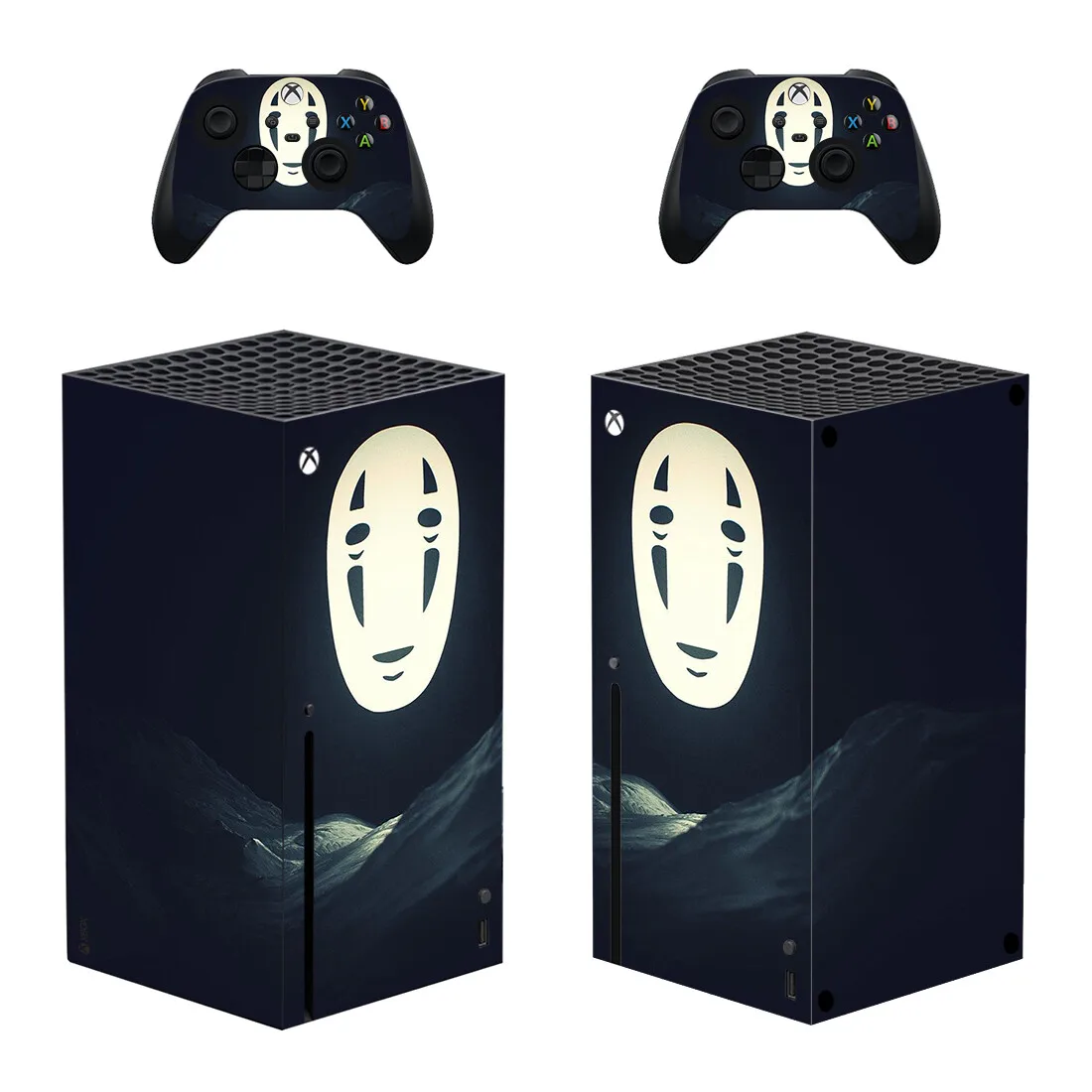Унесенные призраками кожи Стикеры наклейка чехол для Xbox серии X Slim консоли и 2