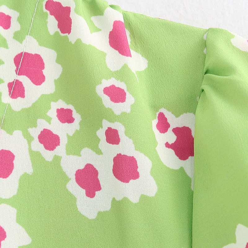 Новинка 2020 женское повседневное облегающее мини-платье с цветочным принтом