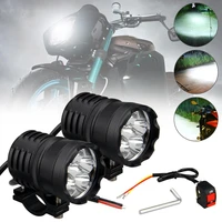 21pcs led 60w 6000lm 6500k 12v 80v motorcycle waterproof headlight fog spot light auxiliary lamps switch accesorios moto