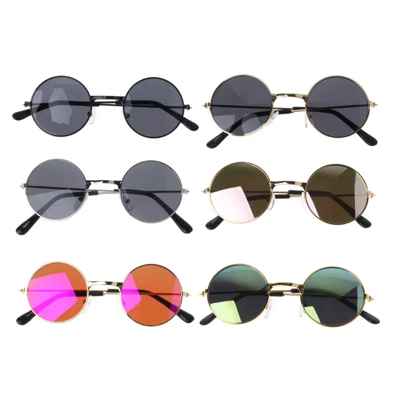 

2019 Fashion Round Children Glasses Frame Baby Boys Girls Eyeglasses Frame Vintage Kids Photography Props Gentleman