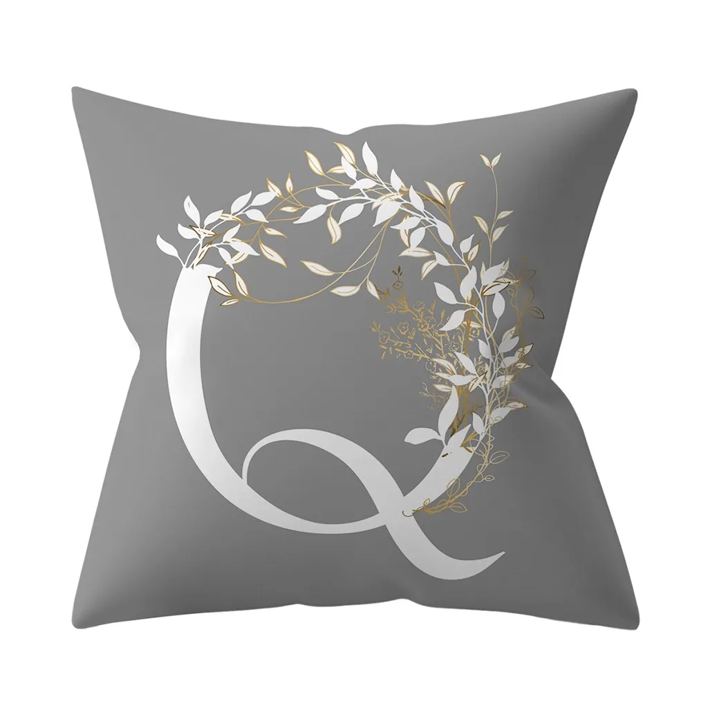 45x45 см декоративная подушка для детской комнаты с буквами Английский алфавит