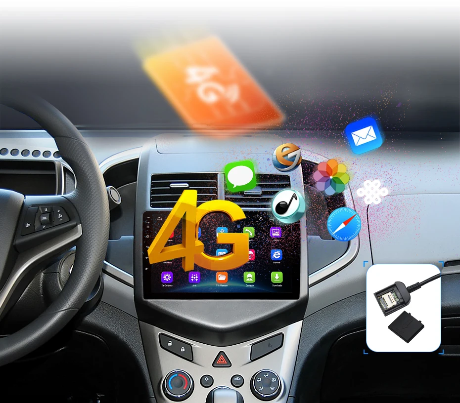 AWESAFE для Chevrolet Aveo 2011- автомобильный Радио Мультимедиа Видео плеер gps навигация Нет 2 din 2din DVD Android 8,1 2 ГБ+ 32 ГБ