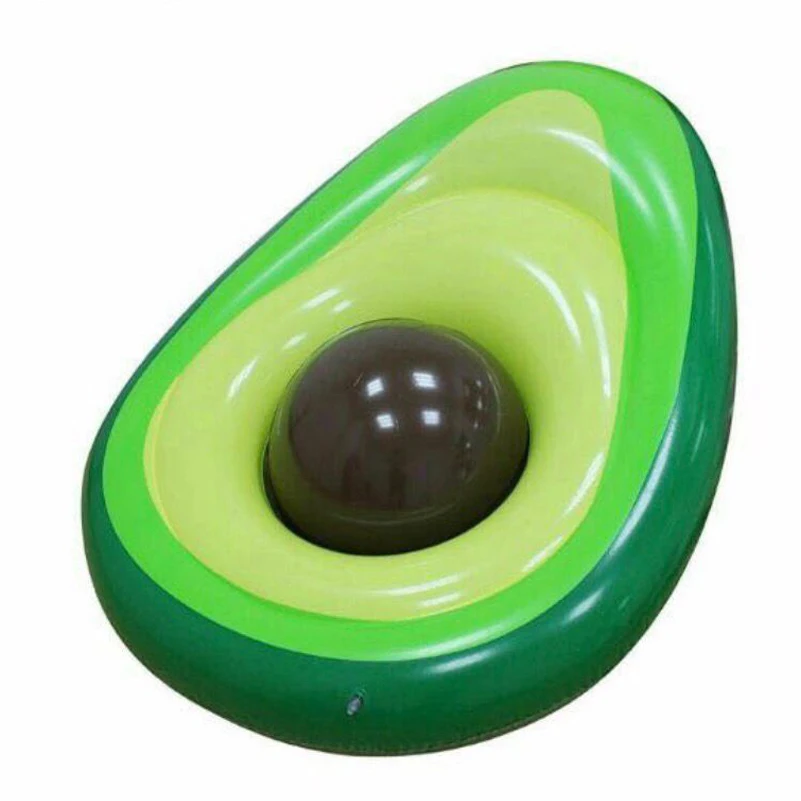 160x130cm Avocado Swimming Ring Inflatable Swim Giant Pool Floats for Adults Tube Float Toys 2020 New | Спорт и развлечения