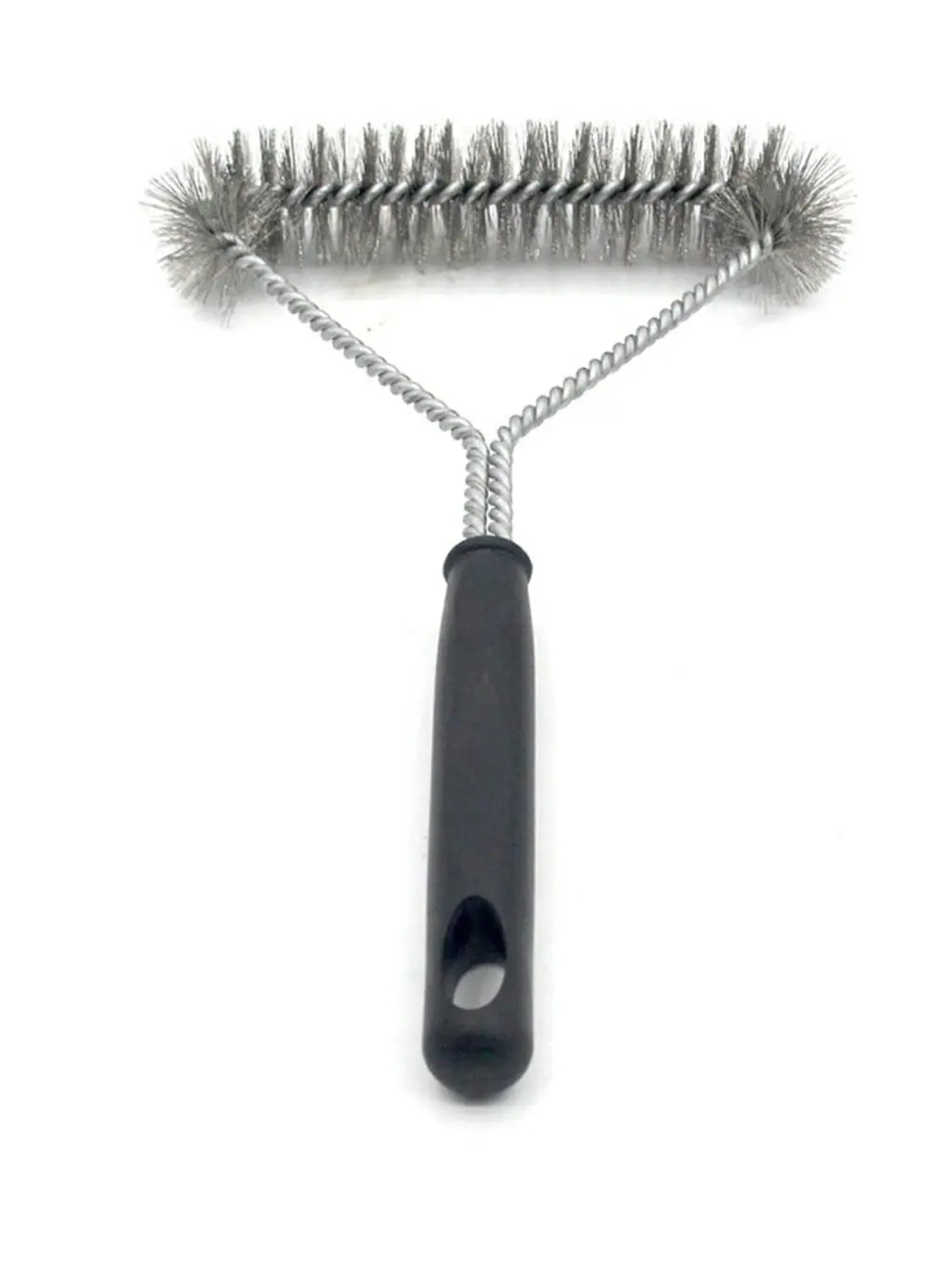 

Kitchen Accessories BBQ Grill Barbecue Kit Cleaning Brush Stainless Steel Cooking Tools Wire Bristles Triangle Cleaning Brushes