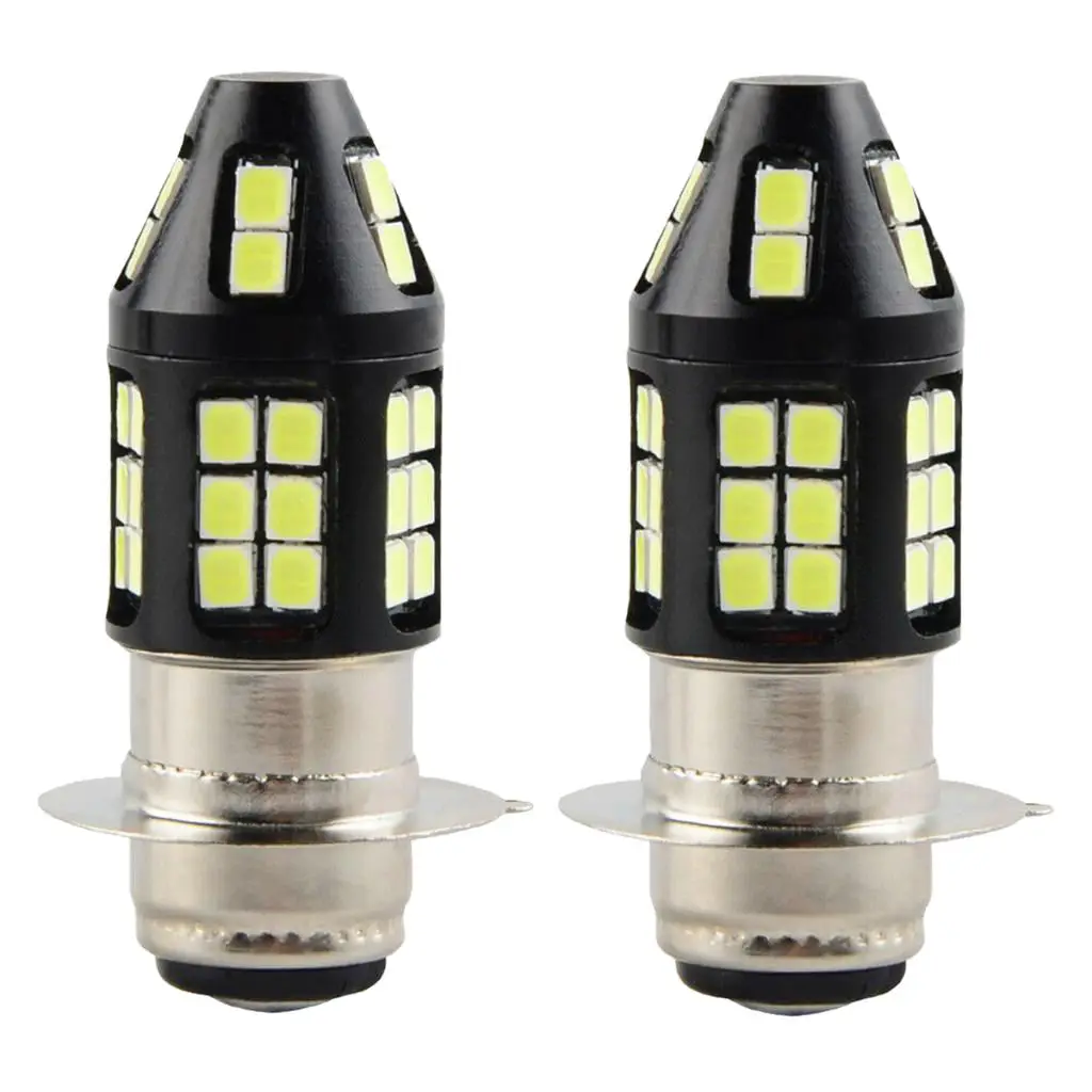 

2x H6M LED Car Bulb, 6500K Headlights Car Bulbs Light Replacement, White