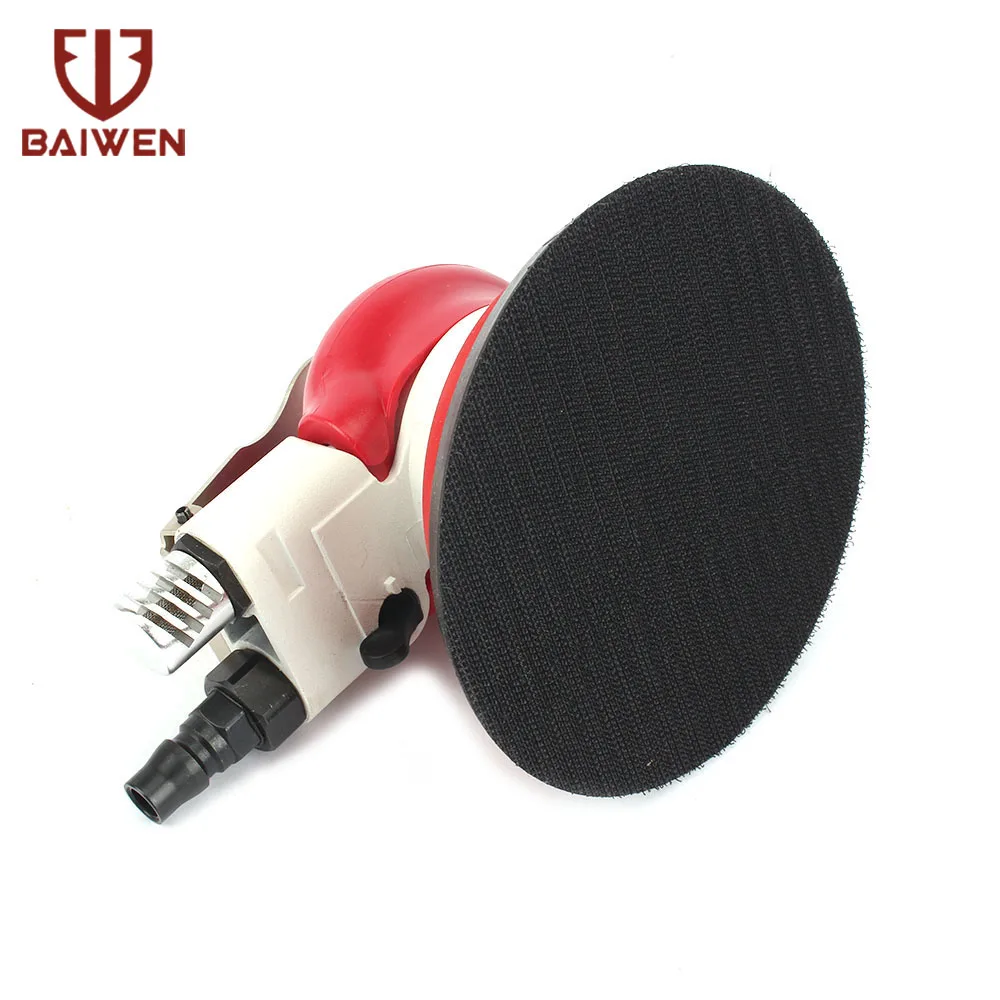 

5 inch Pneumatic Air Sander Polisher Tool Polishing Random Orbital Palm Machine Grinder For Auto Body Work
