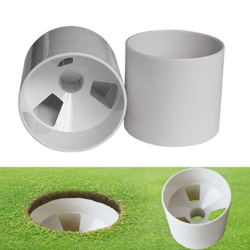 

Golf Hole Cup Rings For Putting Green Standard Plastic Training Ball Socket Accessory Golf Outdoor Practice Cup