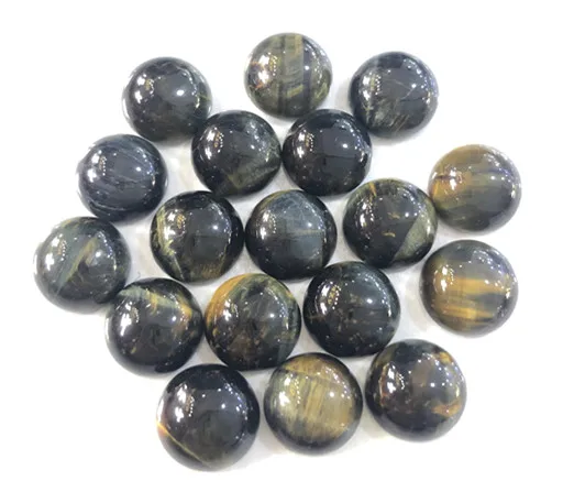 

10 мм натуральный камень кабошон тигровый глаз нефритовый Сердолик опал драгоценные камни Кольцо Серьги лицо для ювелирных изделий 20 шт./лот