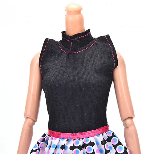 1 предмет новинка красивое нарядное платье-кукла ручной работы Модное платье для