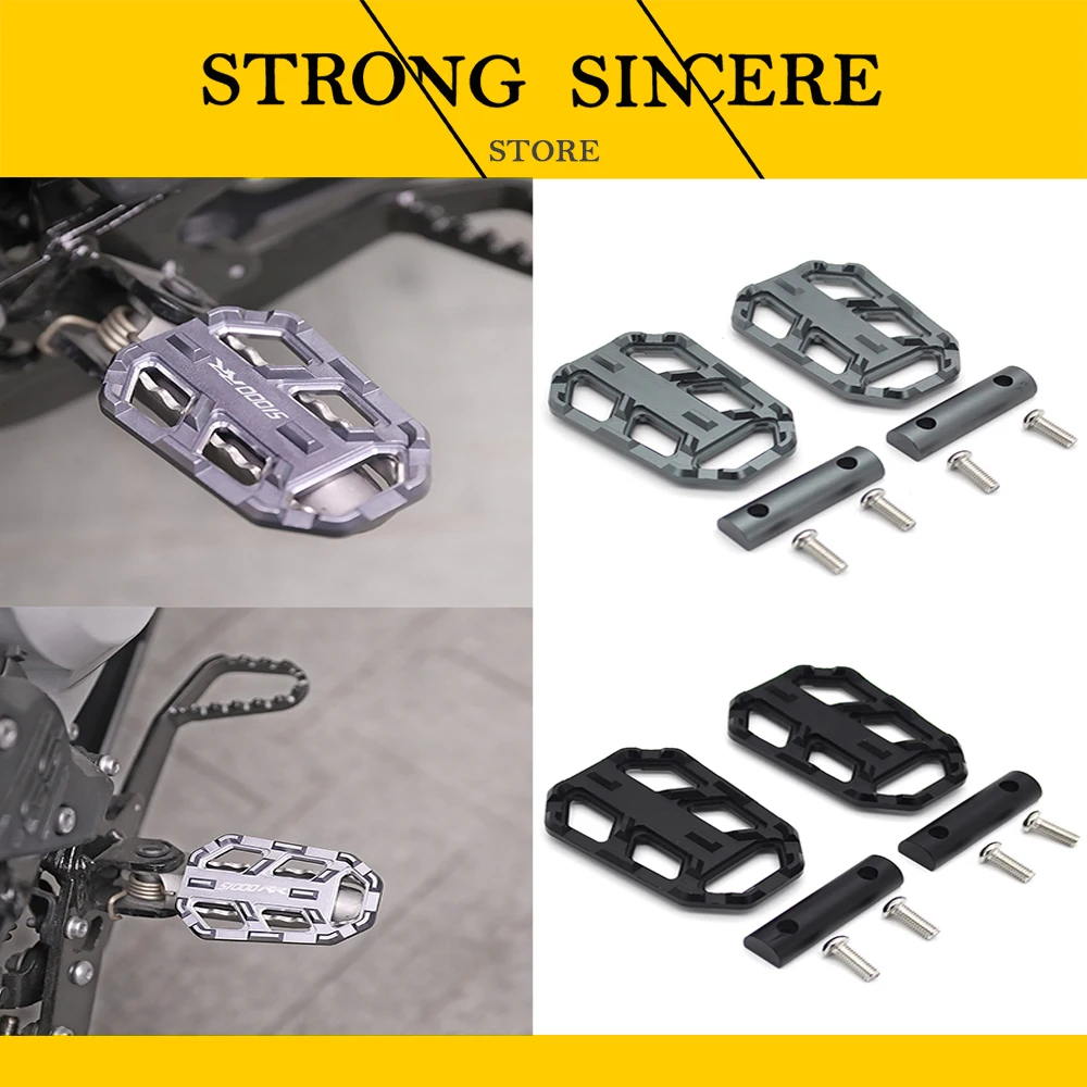 

Motorcycle Billet MX Wide Foot Pegs Pedals Rest Footpegs for BMW S1000RR S1000 RR S1000R-R S 1000 RR