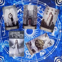 new heaven earth tarot cards prophecy divination deck english version entertainment board game 80 sheetsbox